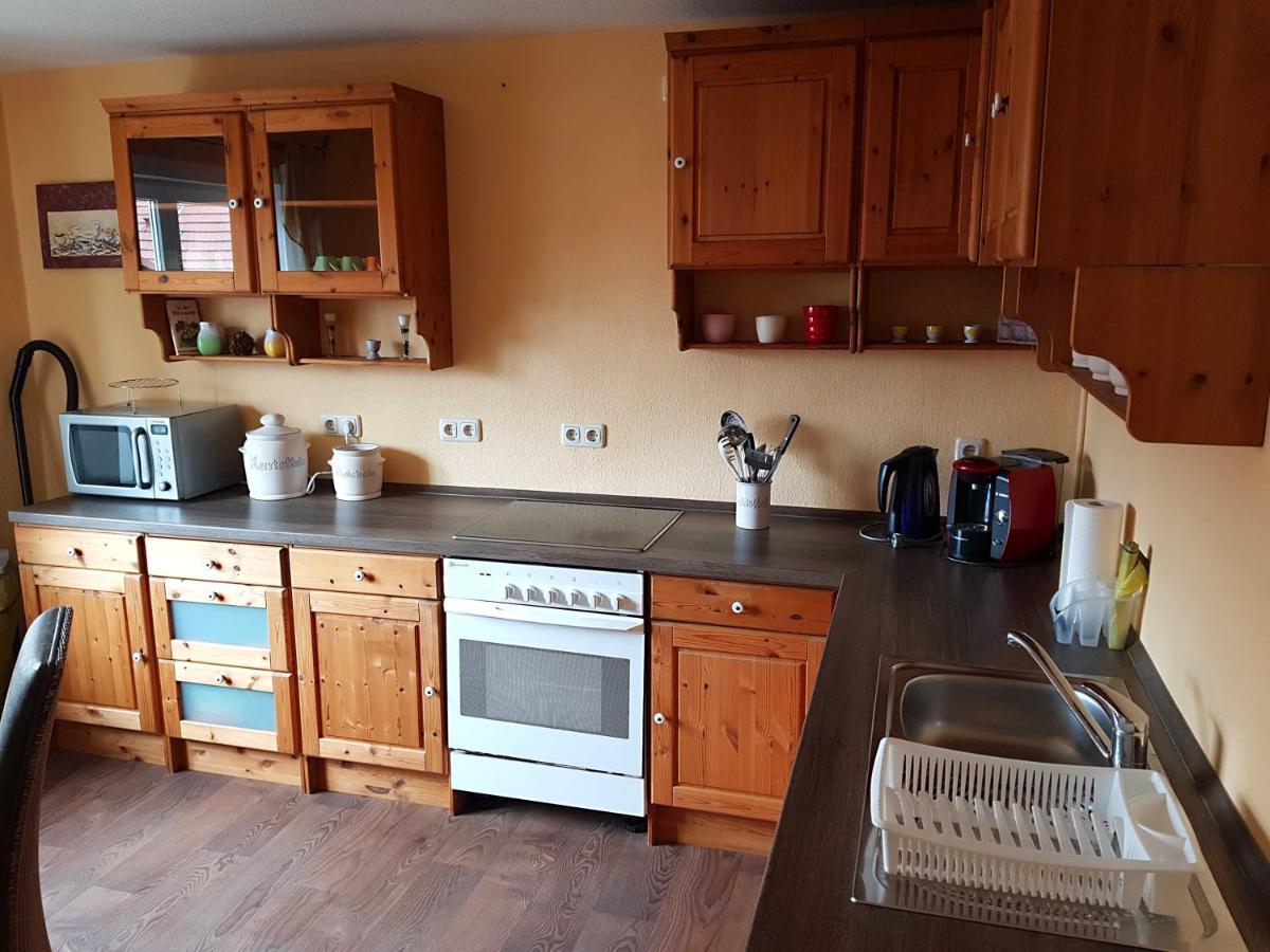 Ferienwohnung Am Kurpark 하셀펠데 외부 사진